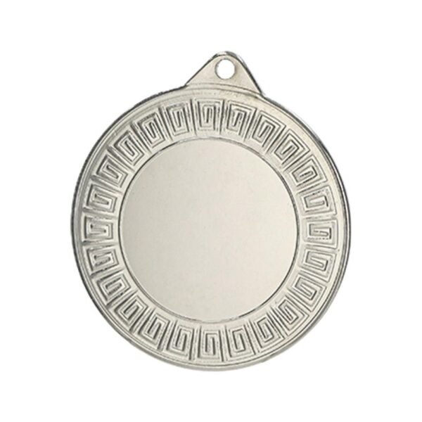 General silver medal with space for a sticker
