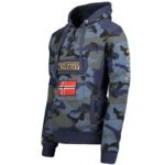Geographical Norway GYMCLASS MEN CAMO 100 (WT1663H/GN/MILITAIRE BLUE) - Image 5