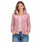 Geographical Norway Womens Fleece Ticarina Old Pink Db Lady 0124 light pink (WZ8083F/GN-Light pink) - Image 4