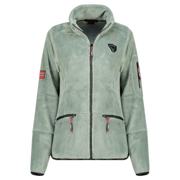 Geographical Norway Womens Fleece Tisaline Almond Green Db Lady 047-1 Almond green (WZ7987F/GN-ALMOND GREEN)