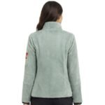 Geographical Norway Womens Fleece Tisaline Almond Green Db Lady 047-1 Almond green (WZ7987F/GN-ALMOND GREEN) - Image 4