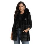 Geographical Norway Womens Fleece Uphemere Black Db Lady 0136 black (WZ6794F/GN-Black) - Image 2