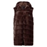 Geographical Norway Womens Fleece Uphemere Dark Brown Db Lady 0136 Dark brown (WZ6797F/GN-Dark brown) - Image 2