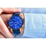 Giewont Chronograph Sapphire Copper Blue Mens Watch GW6260-A5 - Image 5