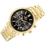 Giewont Chronograph Sapphire Gold Black Mens Watch GW8510-B5 - Image 3