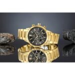 Giewont Chronograph Sapphire Gold Black Mens Watch GW8510-B5 - Image 6