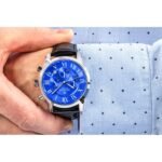 Giewont Chronograph Sapphire Silver Blue Mens Watch GW6260-A4 - Image 5