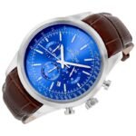 Giewont Chronograph Sapphire Silver Blue Mens Watch GW7650-A5 - Image 3
