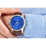 Giewont Chronograph Sapphire Silver Blue Mens Watch GW7650-A5 - Image 5