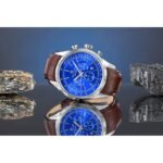 Giewont Chronograph Sapphire Silver Blue Mens Watch GW7650-A5 - Image 6