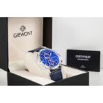 Giewont Chronograph Sapphire Silver Blue Mens Watch GW8810-A2 - Image 8