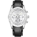 Giewont Chronograph Sapphire Silver Mens Watch GW7650-A1