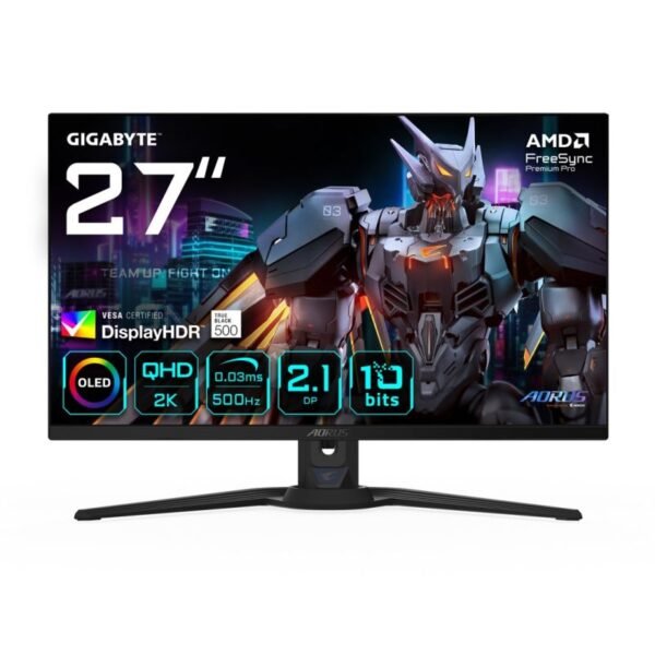 GIGABYTE OLED MONITOR 27" AORUS FO27Q5P 500Hz