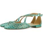 Gioseppo LESKOVIC Aquamarine womens shoes (71180-P-Aquamarine) - Image 2