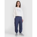 Girls jogger sweatpants 4F 4FJWSS25TTROF1135-22S - Image 2