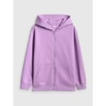 Girls loose sweatshirt with hood 4F 4FJRSS26TSWSF2715-51S - Image 7