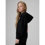 Girls loose sweatshirt with hood 4F 4FJRSS26TSWSF2902-20S - Image 5