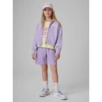 Girls loose sweatshirt with hood 4F 4FJRSS26TSWSF2936-52S - Image 7