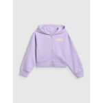 Girls loose sweatshirt with hood 4F 4FJRSS26TSWSF2936-52S - Image 8