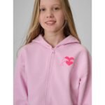 Girls loose sweatshirt with hood 4F 4FJRSS26TSWSF2936-56S - Image 5