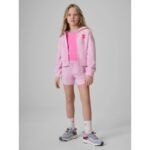 Girls loose sweatshirt with hood 4F 4FJRSS26TSWSF2936-56S - Image 6