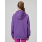 Girls loose sweatshirt with hood 4F 4FJRSS26TSWSF3040-50S - Image 2