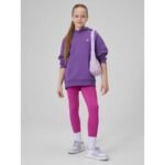 Girls loose sweatshirt with hood 4F 4FJRSS26TSWSF3040-50S - Image 6