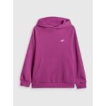 Girls loose sweatshirt with hood 4F 4FJRSS26TSWSF3040-53S - Image 8