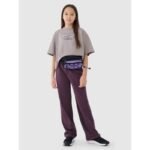 Girls oversize printed crop top 4F 4FJRSS25TTSHF2587-83S - Image 3
