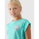 Girls printed top 4F 4FJRSS24TTSHF2052-35S - Image 4