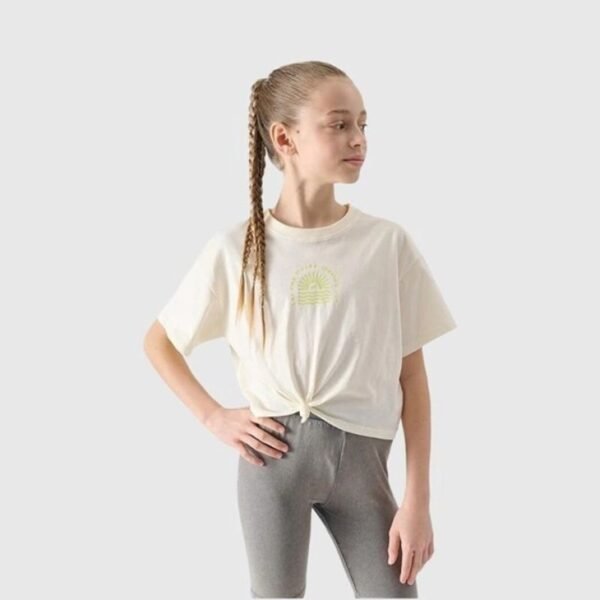 Girls printed top 4F 4FJWSS25TTSHF1872-11S