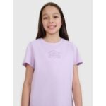 Girls regular printed T-shirt 4F 4FJWSS25TTSHF1871-52S - Image 2