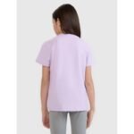 Girls regular printed T-shirt 4F 4FJWSS25TTSHF1871-52S - Image 3