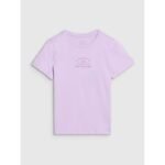 Girls regular printed T-shirt 4F 4FJWSS25TTSHF1871-52S - Image 5