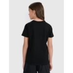 Girls regular printed T-shirt 4F 4FJWSS25TTSHF2176-20S - Image 2