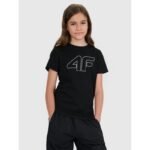 Girls regular printed T-shirt 4F 4FJWSS25TTSHF2176-20S