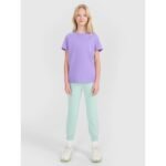 Girls regular printed T-shirt 4F 4FJWSS25TTSHF2176-51S - Image 3