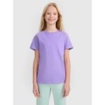 Girls regular printed T-shirt 4F 4FJWSS25TTSHF2176-51S