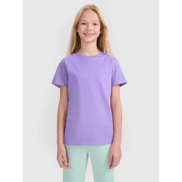 Girls regular printed T-shirt 4F 4FJWSS25TTSHF2176-51S