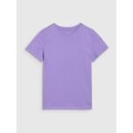 Girls regular printed T-shirt 4F 4FJWSS25TTSHF2176-51S - Image 5