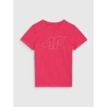 Girls regular printed T-shirt 4F 4FJWSS25TTSHF2176-55S - Image 5