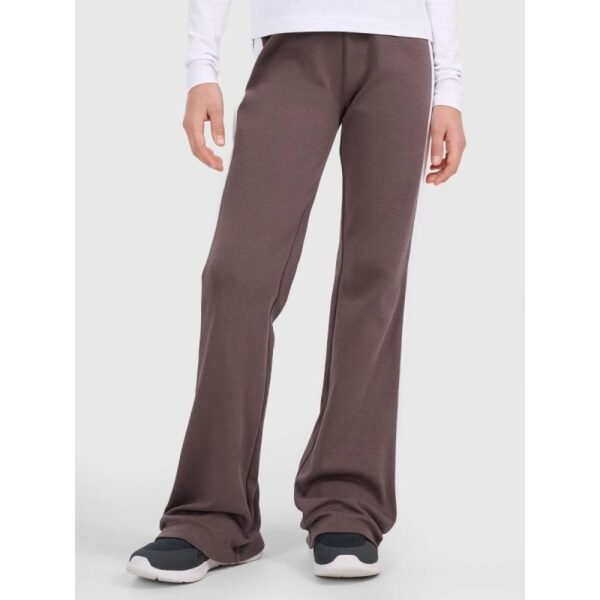 Girls sweatpants with flared legs 4F 4FJRAW25TTROF1599-51S