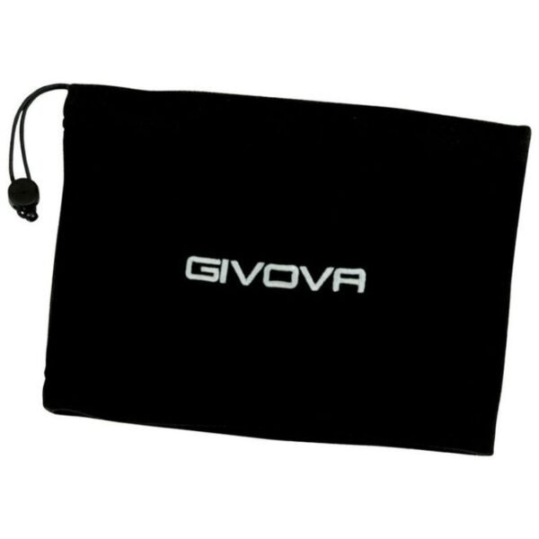 Givova Fascia Scaldacollo mens scarf black with drawstring