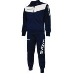 Givova Visa tracksuit navy blue and white 0403 - Image 3