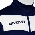 Givova Visa tracksuit navy blue and white 0403 - Image 5