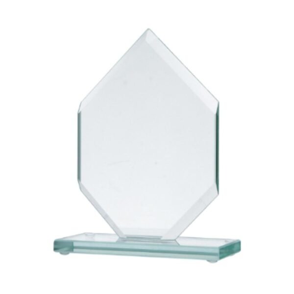 Glass trophy