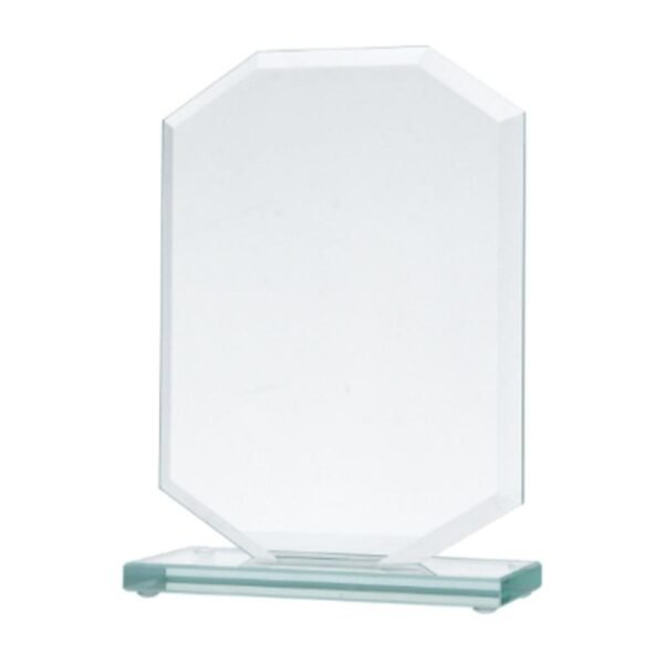 Glass trophy