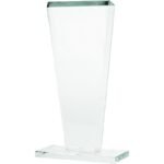 Glass trophy
