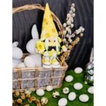 gnome bee 25cm in sneakers spring decoration - Image 2