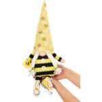 gnome bee 25cm in sneakers spring decoration - Image 7